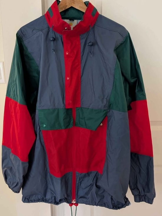 Other - Vintage Men's Colorblock Windbreaker Jacket